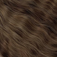 Shade No. 2 natural wavy K-tip hair extensions by Maven & Mane, view 2